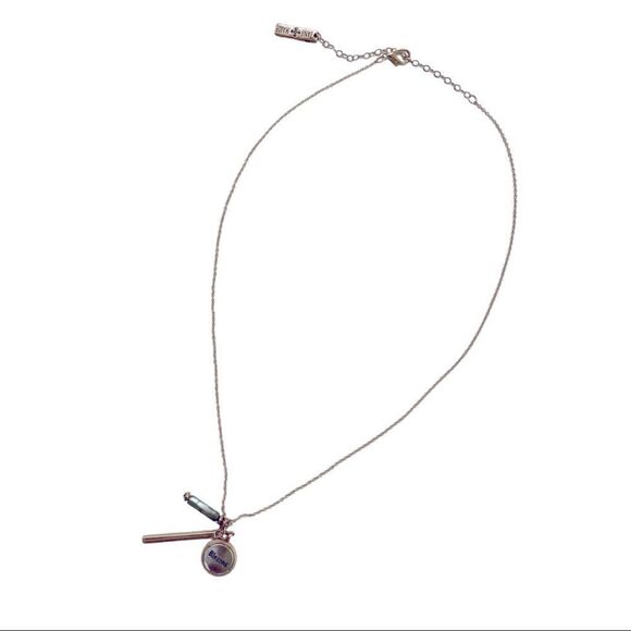 “Blessed” Triple Charm Necklace by Jane Marie • NWOT - Picture 5 of 5